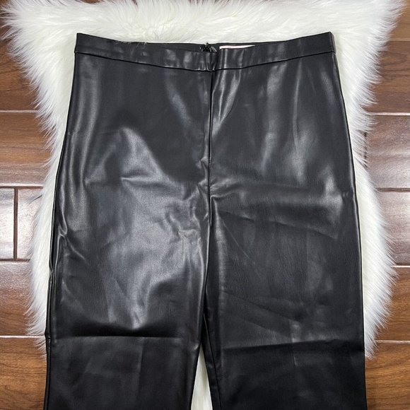 Anthropologie Black Flare Pants - Picture 2 of 10